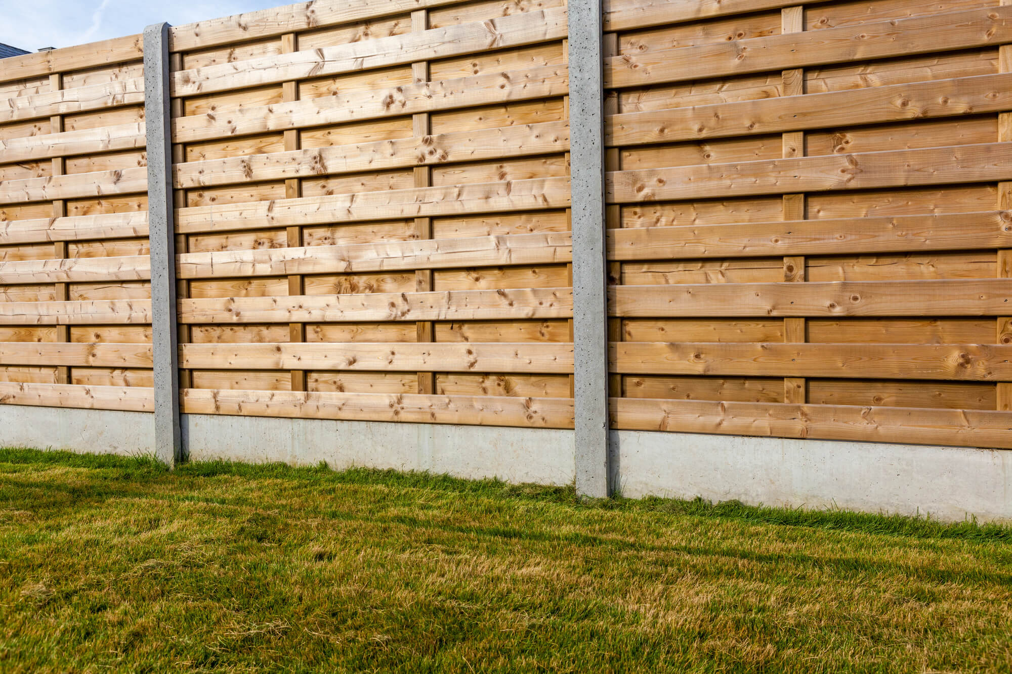 wooden fence