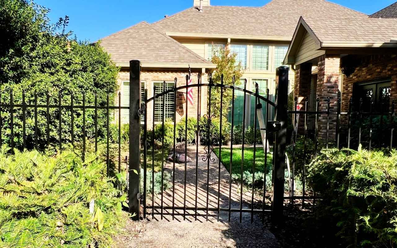Wrought Iron Fence in Dallas